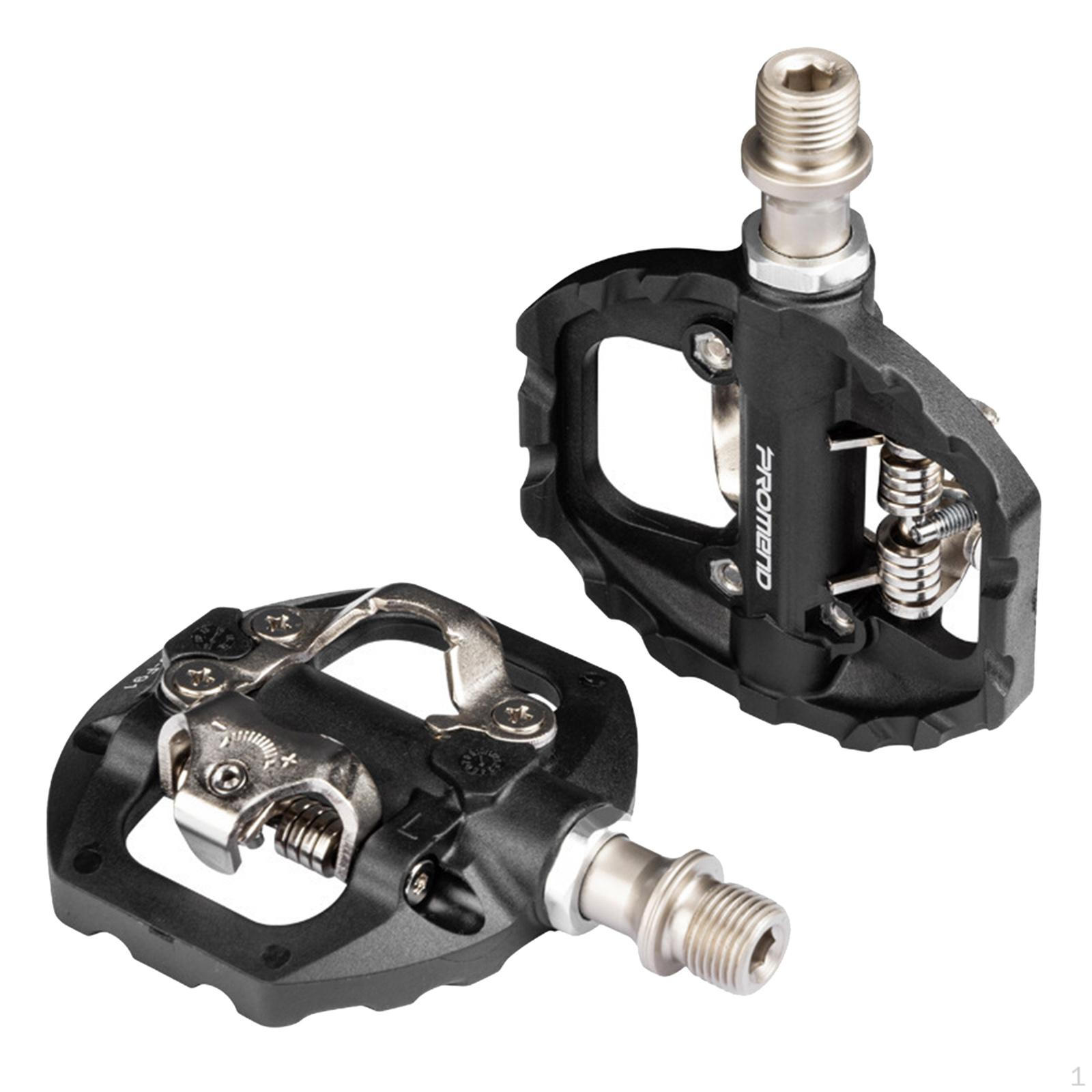 Multi-Use SPD Mountain Bike Bicycle Sealed Pedals - Dual Platform Multi-Purpose