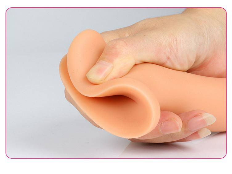 Silicone Glans Dildo: Realistic Insertable Toy for Women's Pleasure