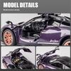 1/32 Scale Pagani Huayra Dinastia Supercar Alloy Diecast Model Car Computer Desktop Ornament High Simulation Model Gift for Friend