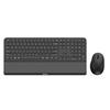 Ensemble clavier et souris sans fil - Philips - Bluetooth - 3200 DPI - Noir - Compact - Ergonomique - 5.5x20.5x45 cm