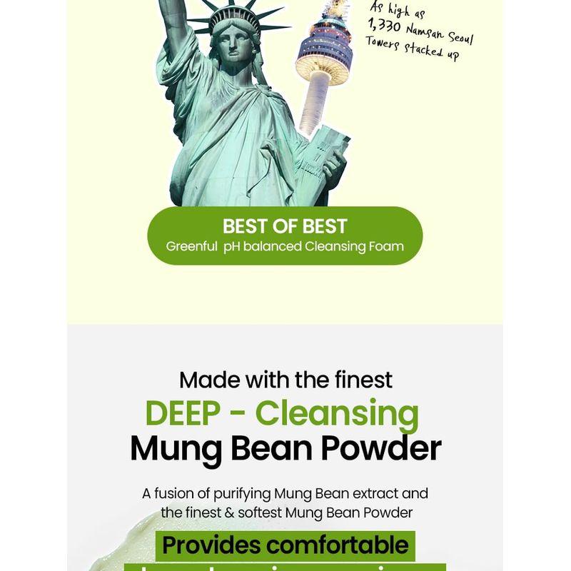 BEPLAIN Mung Bean Ph-balanced Cleansing Foam