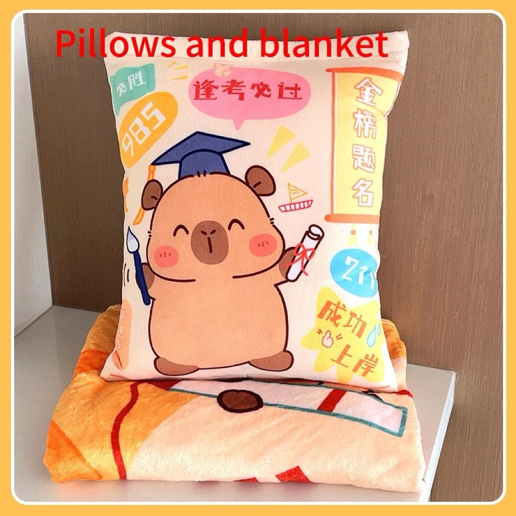 Short Plush Cushion Blanket For Students Graduation Gift