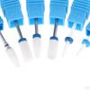 Pack of 6pcs Cuticle Clean Rotary Grinding Head Nail Files Bits for Electric Manicure Machine