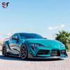 Compatible with Toyota SUPRA A90 A91 MK5 AG Front Lip Carbon Fiber Splitter Kit.