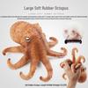 Wissenschaftliche Meereslebewesen-Spielzeuge für Kinder: Weiche Gummikraken- und Tintenfisch-Stressabbau-Modelle