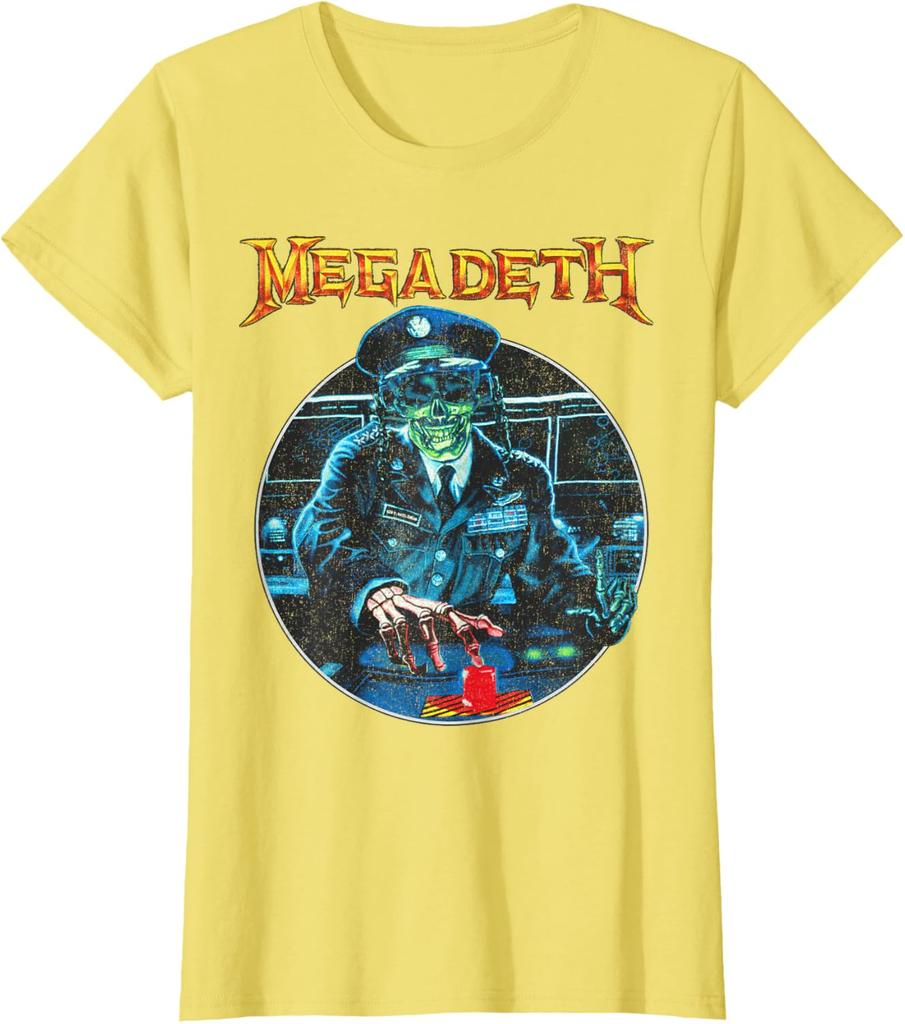 Megadeth - Vintage General Vic T-Shirt Short Sleeves Classic hot product Y2k High-end Luxury high quality Unisex Oversized soft