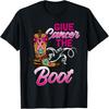 Breast Cancer Cowgirl Texas Southern Give Cancer Boot Cowboy T-Shirt