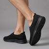 Couple's Shoes Sports Shoes Breathable Running Shoes Black Fly-knit Shoes Casual Men's Shoes Women's Shoes Sneakers 35-44