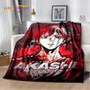 Kuroko's Basketball Anime Cartoon Soft Plush Blanket,Flannel Blanket Throw Blanket for Living Room Bedroom Bed Sofa Picnic Cove