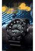 Sanda Luminous Unisex Multifunctional Casual Electronic Watch