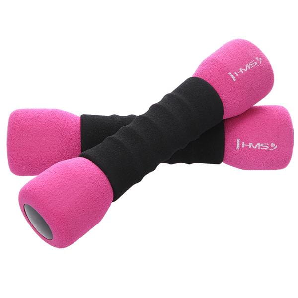 HMS CM07 2x1kg Soft Foam Fitness Dumbbells