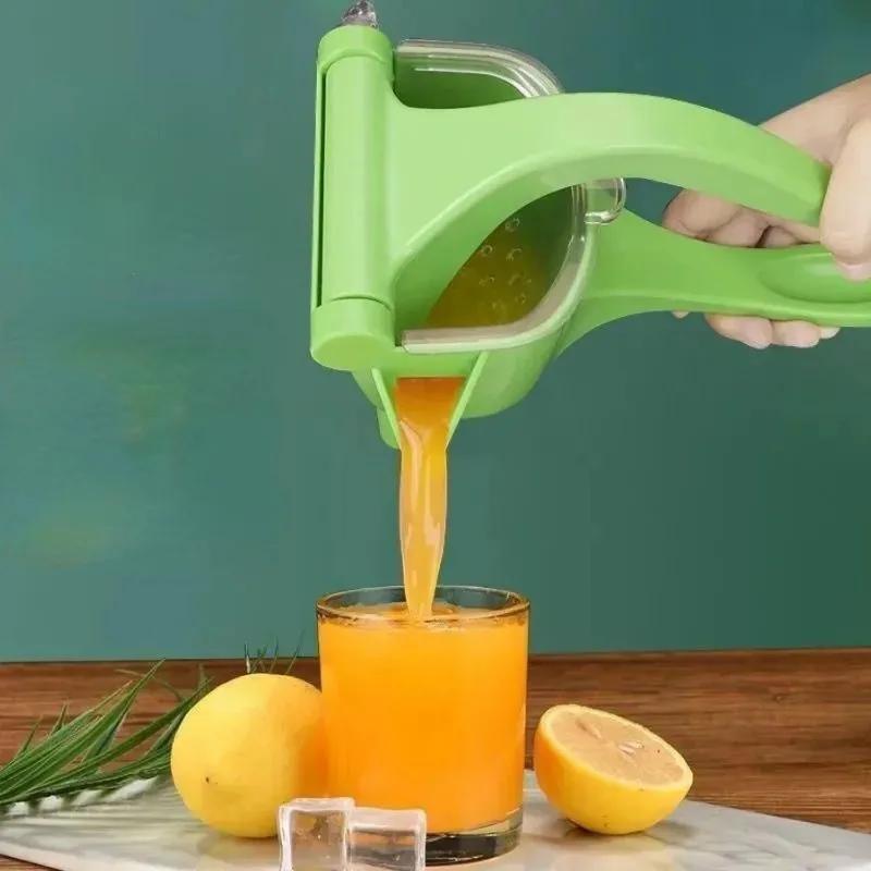 Entsafter Handpresse Zitrone Orange Auspresser Langlebiger Kunststoff Küchenhelfer Thermomix Kochhelfer Küchenwerkzeug Visier Manuell Zitrusfrüchte