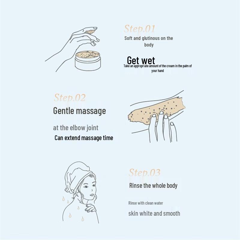 Ban Mu Hua Tian Shea Butter Körperpeeling