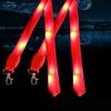 Worker Cruise Lanyards Keychain ID Badge Case Flashing Lanyards Card Holder LED Light Up Neck Strap