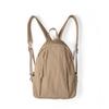 Casual Soft Nylon Backpack Large Capacity Lightweight Shoulder Bag Solid Color Travel Backpack