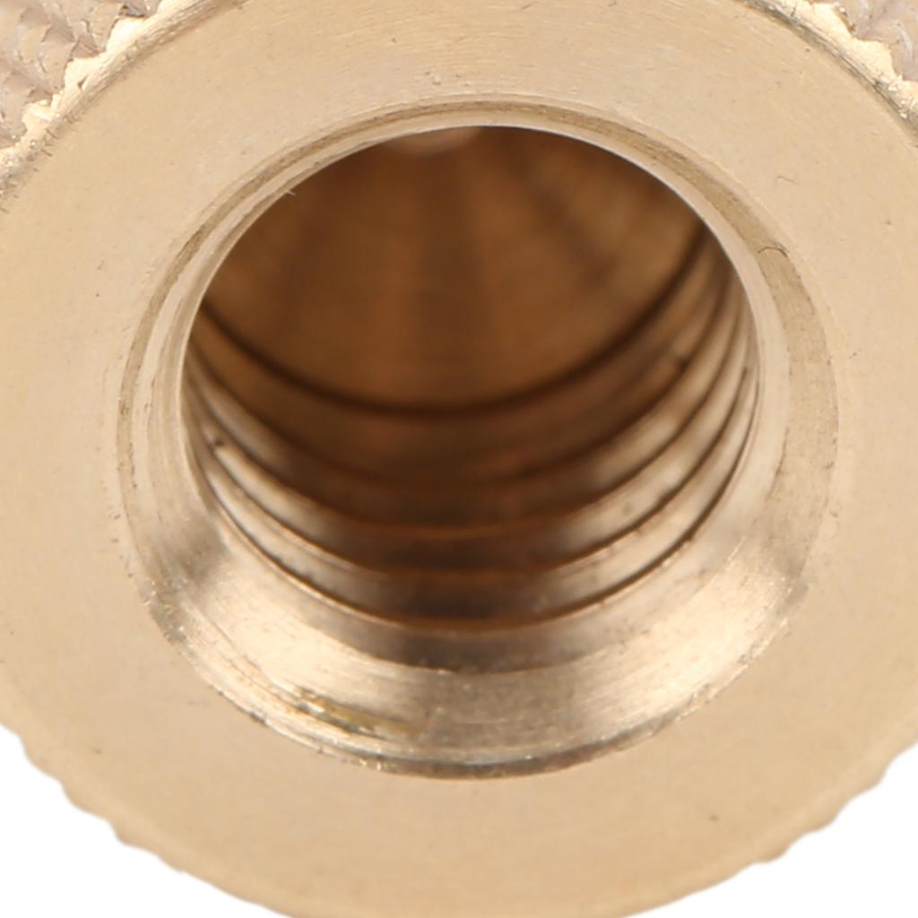 Brass Screw Adapter 1/4 Inch Male To 3/8 Inch Female Tripod Thread Reducer Screw Adapter