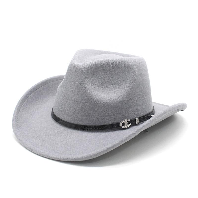 Západní kovbojský klobouk Pánský a dámský sluneční klobouk s ohnutým okrajem Tibetský klobouk Etnický klobouk na tanec při jízdě na koni