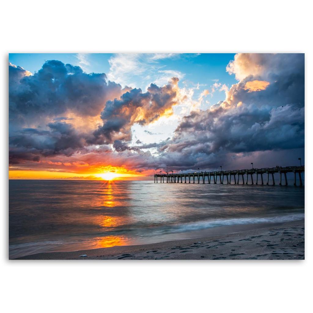 Canvas Print Sunset Over the Sea