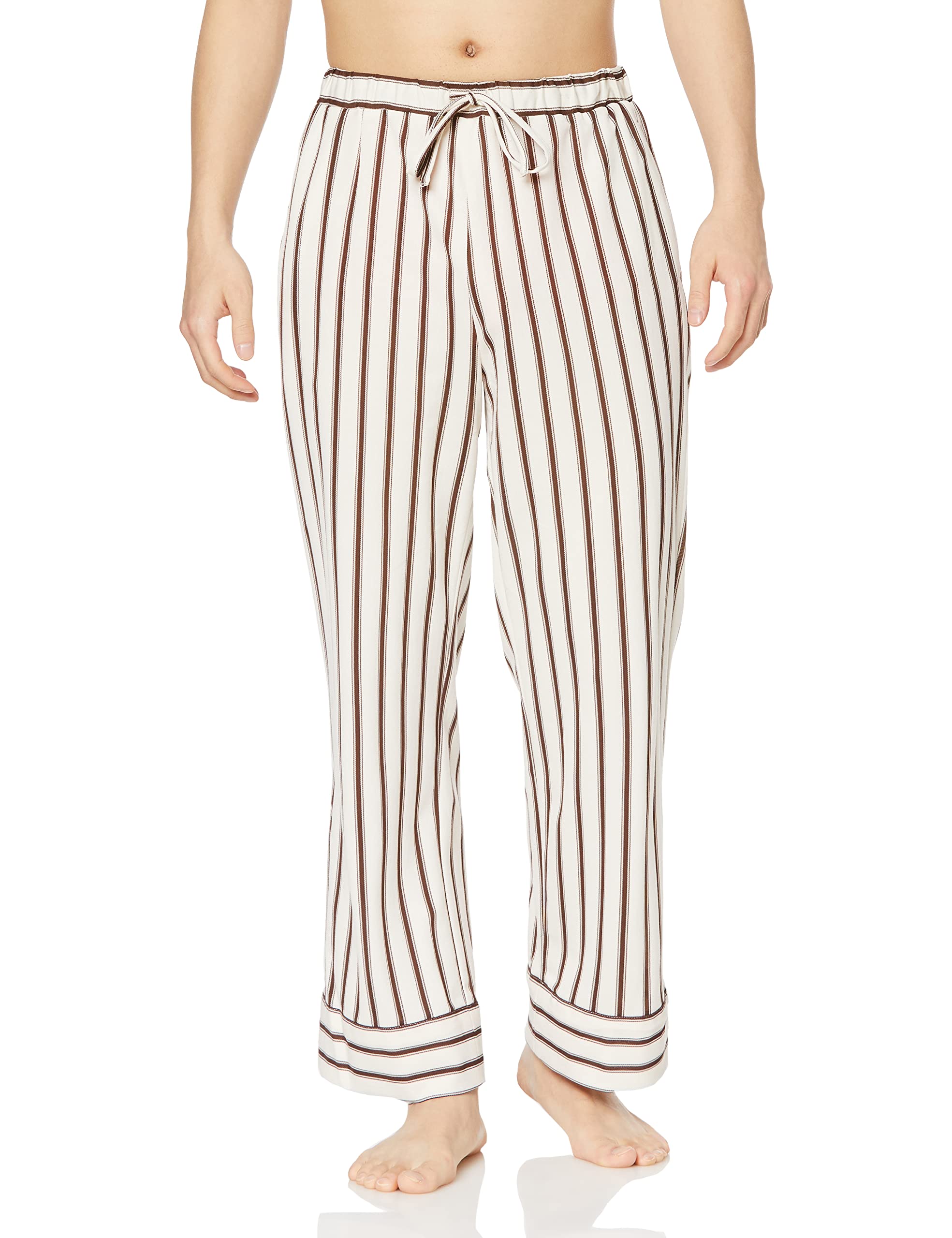 

Длинные полосатые брюки UNISEX PUCP231245 BRW [Gelato Pique] (С-М)