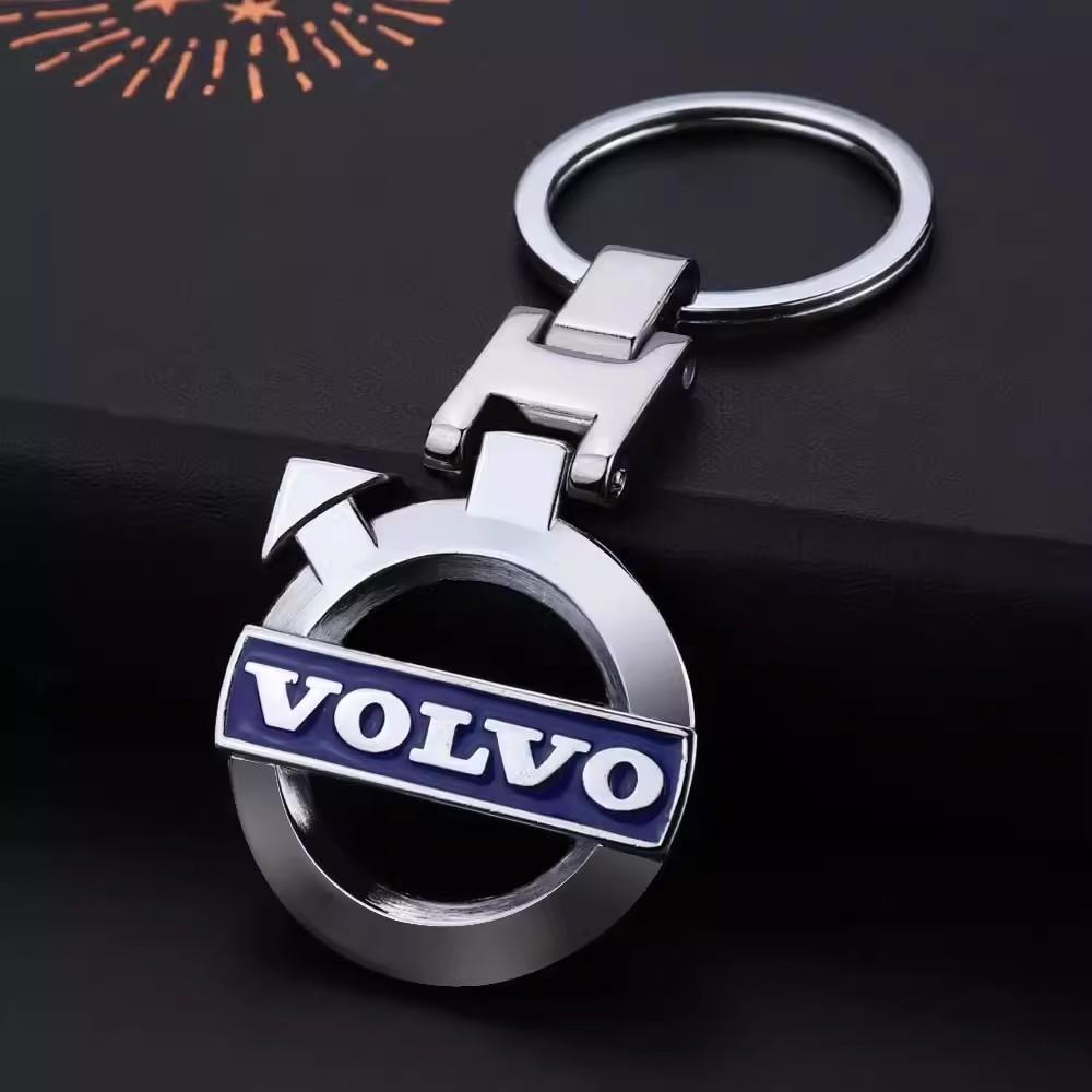 

Car Emblem Keychain Styling Key Ring Accessories For Volvo V90 V60 V40 XC90 XC60 S60 S90 C30 V50 V70 XC40 S80 T6 EX30 EX90 EM90