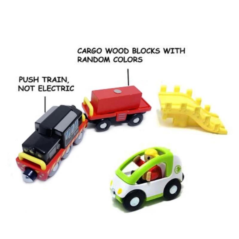 Updated style Kids Electric Train Toys Magnetic Slot Diecast Electronic Toy Birthday Gifts For Kids Fit track wooden track W615