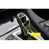 Fit For BMW X3 F25 X4 F26 2014-2017 Oak Grain Gear Shift Knob Shifter Lever Trim