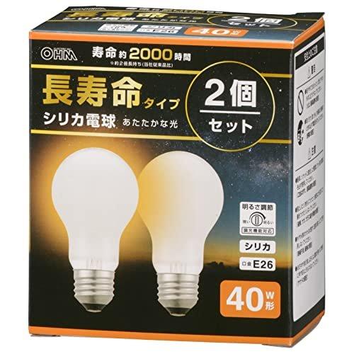 OHM Electric Dimmable Incandescent Silica Bulb E26 60W Class Warm White LB-D5657WN