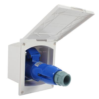 16/32A External Flush Hook Up Πρίζα τροφοδοσίας ρυμουλκούμενο τροχόσπιτου Flush υποδοχή εισόδου αξεσουάρ αυτοκινήτου