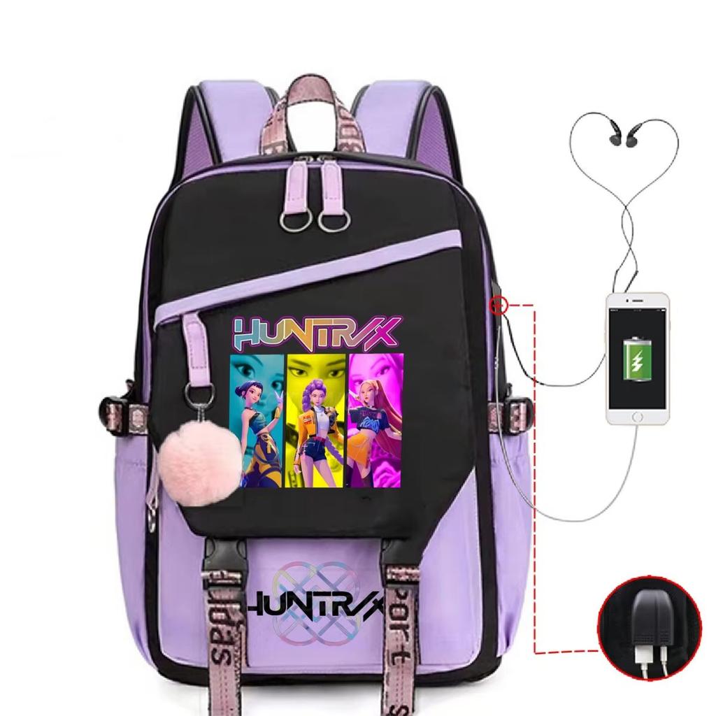 Animation Cartoon Printing Primary And Secondary School Students Trend Backpack High Value Casual Schoolbag