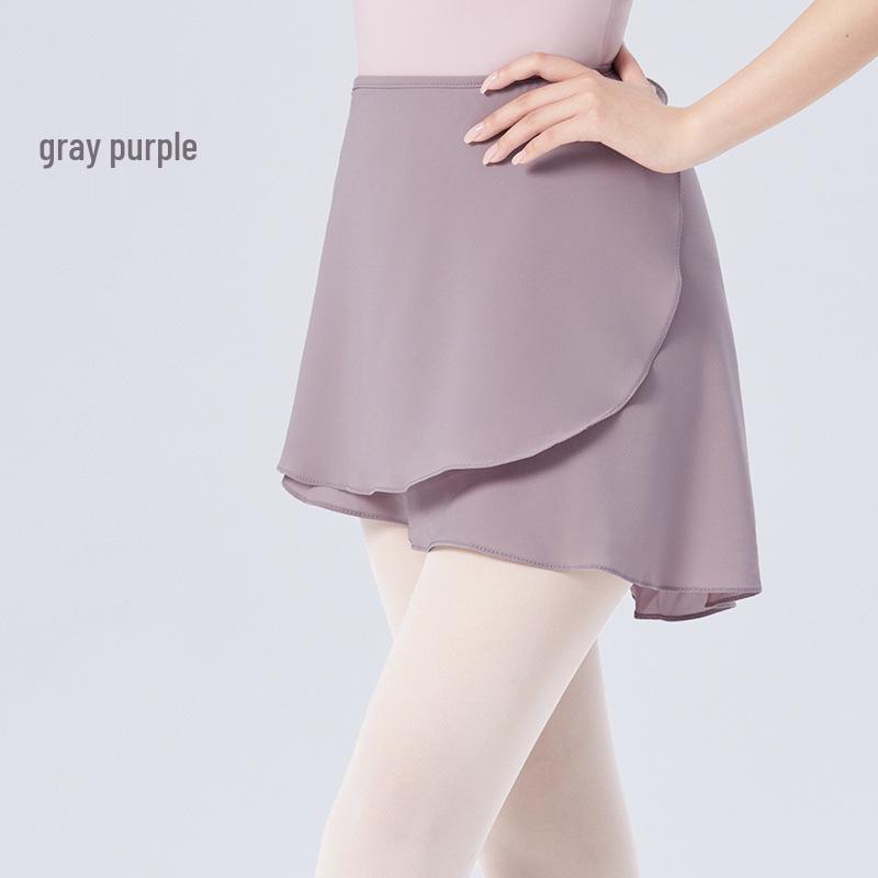 

Adult Women s One-Piece Chiffon Ballet Dance Skirt with Lace-Up A-Line Design M (One Size)