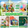 Magnetic Building Block Bricks Toy Mine Stacking World DIY Creative Architecture Model Set Educational Kids Gifts for Boy Girls