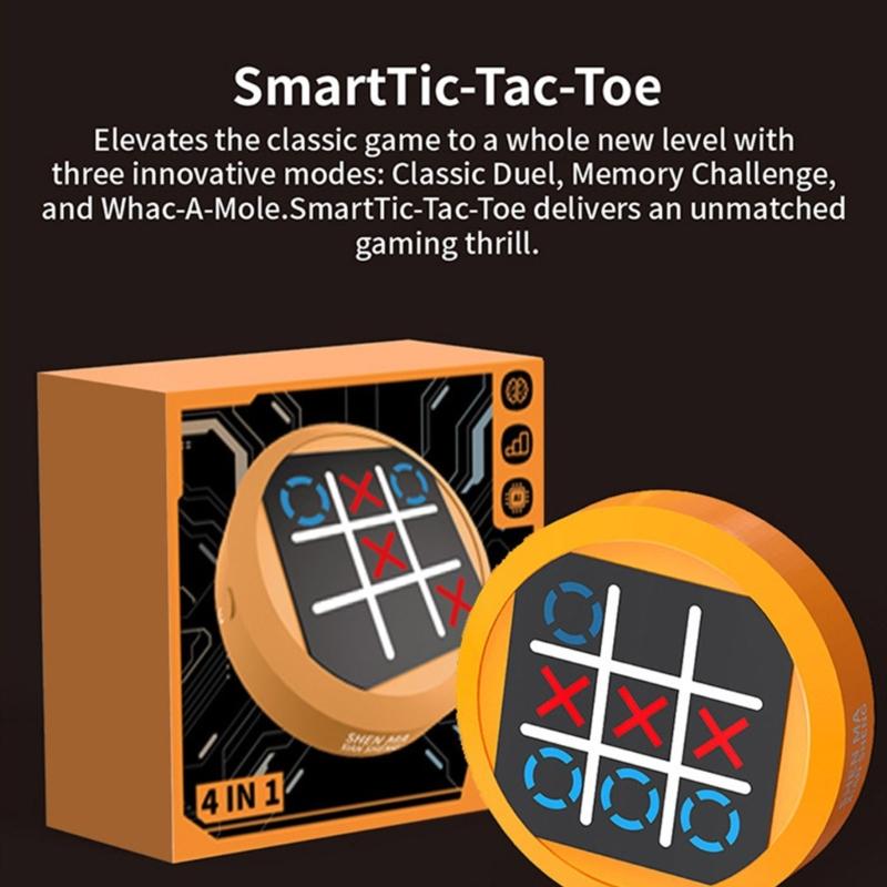 Portable Electronic Board Game Handheld Electric Puzzle Game Console Educational Toy for Children Kids Adults