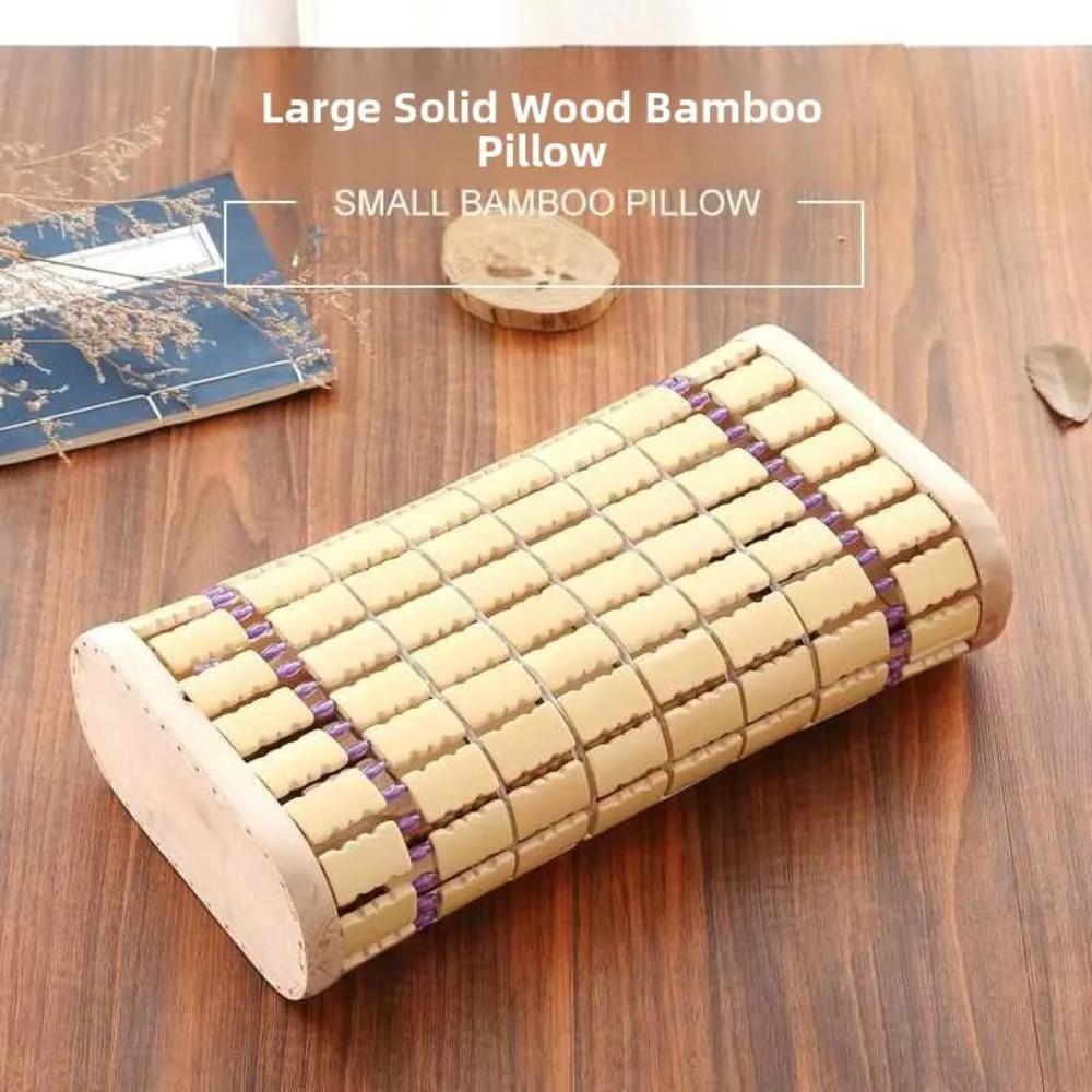 Cooling Breathable Pillow Bamboo Handwoven Bamboo Pillow New Wood Cool Pillow  Home