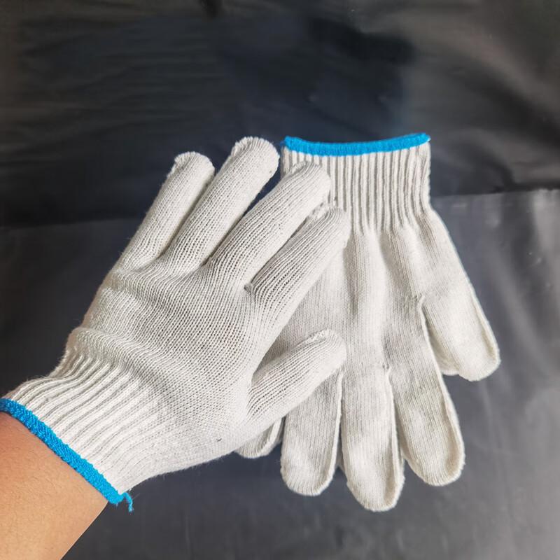 Износостойкие хлопчатобумажные рабочие перчатки