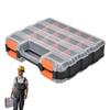 Parts Organizer Screw Organizer Box 34-compartment Storage Organizer Double-sided Parts Organizer For Fasteners And Crafts