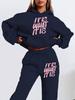 Men's Trendy Casual Hoodie and Sweatpants Set