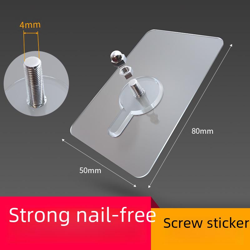 Mengni No-Drill Mark-Free Adhesive Hooks for Photo Frames