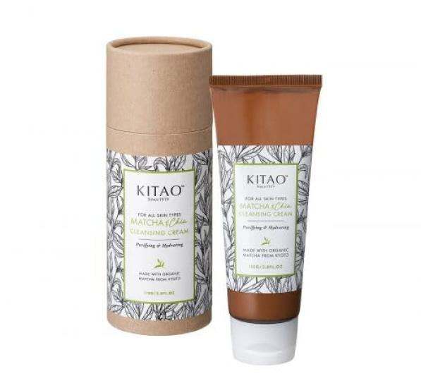 KITAOMATCHA Cleansing Cream 110g Makeup Remover for Sensitive Skin Cosmetics Cleansing Cream Skincare Moisturizing Exfoliation Pore Care Sake Lees