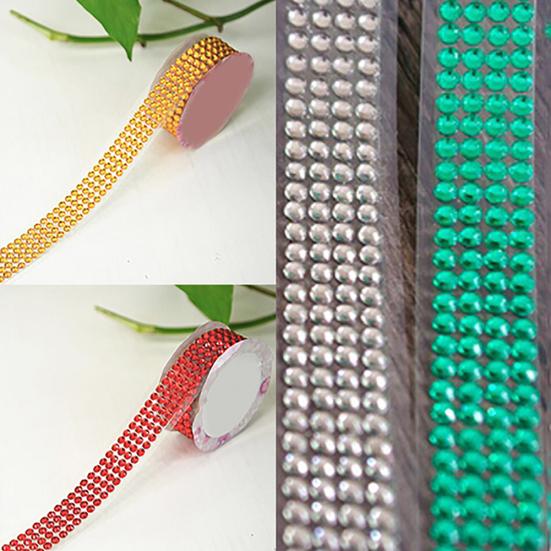 Self-Adhesive Acrylic Rhinestones Stick On Scrapbooking Craft Sticker Tape