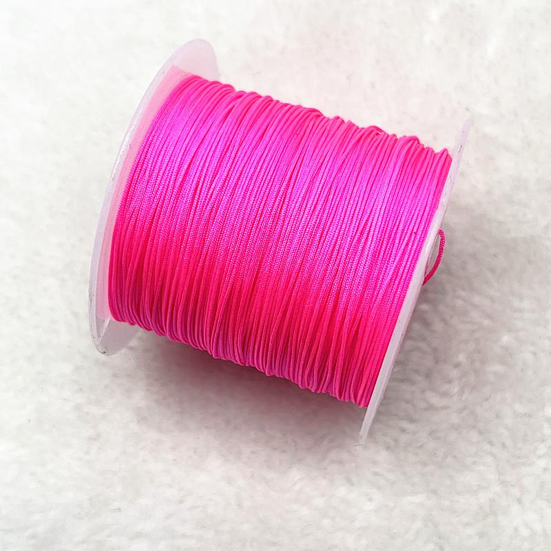 30M/Roll 0.4mm Nylon Cord Thread Chinese Knot Macrame Cord Bracelet Braided String DIY Tassels Beading Shamballa String Thread