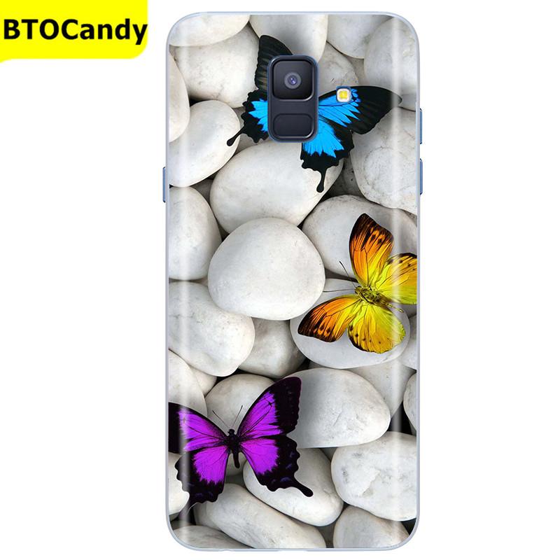 For Samsung Galaxy A6 2018 Silicone Case SIM SM A600 A600F Phone Case For Samsung A6 plus 2018 A605 A605F A6+ A 6 Tpu Case Coque