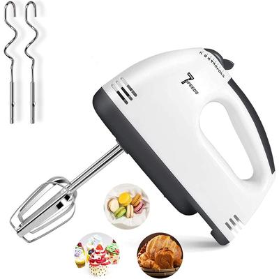 1 Set Hand Mixer Electric, 7 Speed Hand Mixer Electric Hand Mixer,Portable Kitchen Hand Held Mixer,Blender Whisk