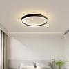 Nordic Ring Led Up and Down Glow Ceiling Light Dimmable for Dining Living Room Bedroom Aisle Home Decor Indoor Lighting Fixture
