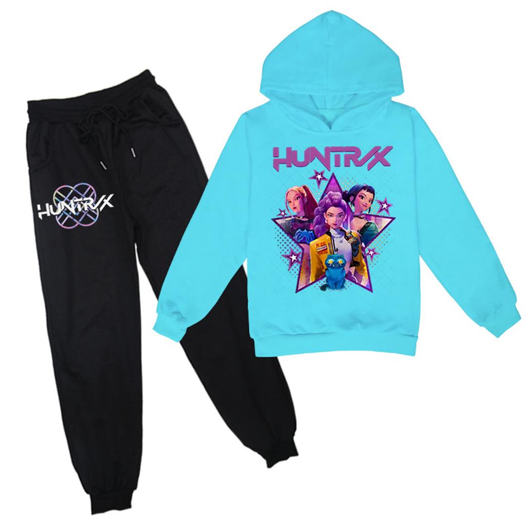 Chlapci Dívčí tepláky Oblečení Mikina s kapucí Tepláky na jogging Tepláky Set Módní outfit