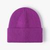 Reach Certified Wool Hat, Brand Oem Solid Color Winter Outdoor Cold And Warm Knitted Hat