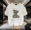 American Trendy Brand Pure Cotton Men'S Printed Short-Sleeved T-Shirt Trendy Men'S And Women'S Casual Round Neck T-Shirt Men'S