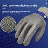 Stainless Steel Gloves Anticut Safety Cut Resistant Hand Protective Metal Glove Butcher Protect Knife Proof Cut Glove
