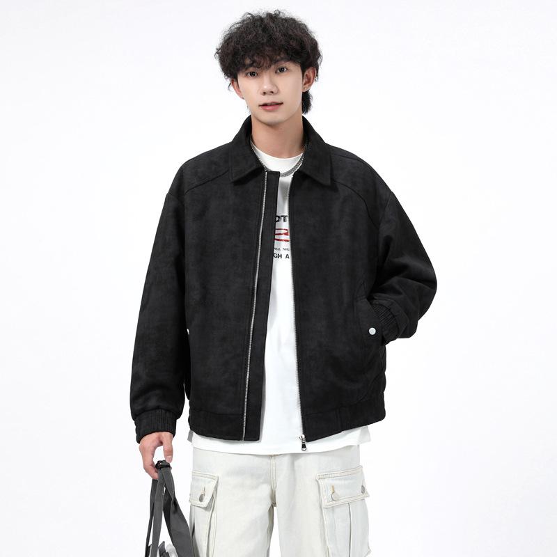 Men's 2025 Autumn Casual Loose Gradient Jacket - Trendy, Handsome, Youthful Outerwear