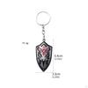 Keychain Keyring Holder Decor Pendant Charms Keyfob Party Favor Key Chain Ring Metal for