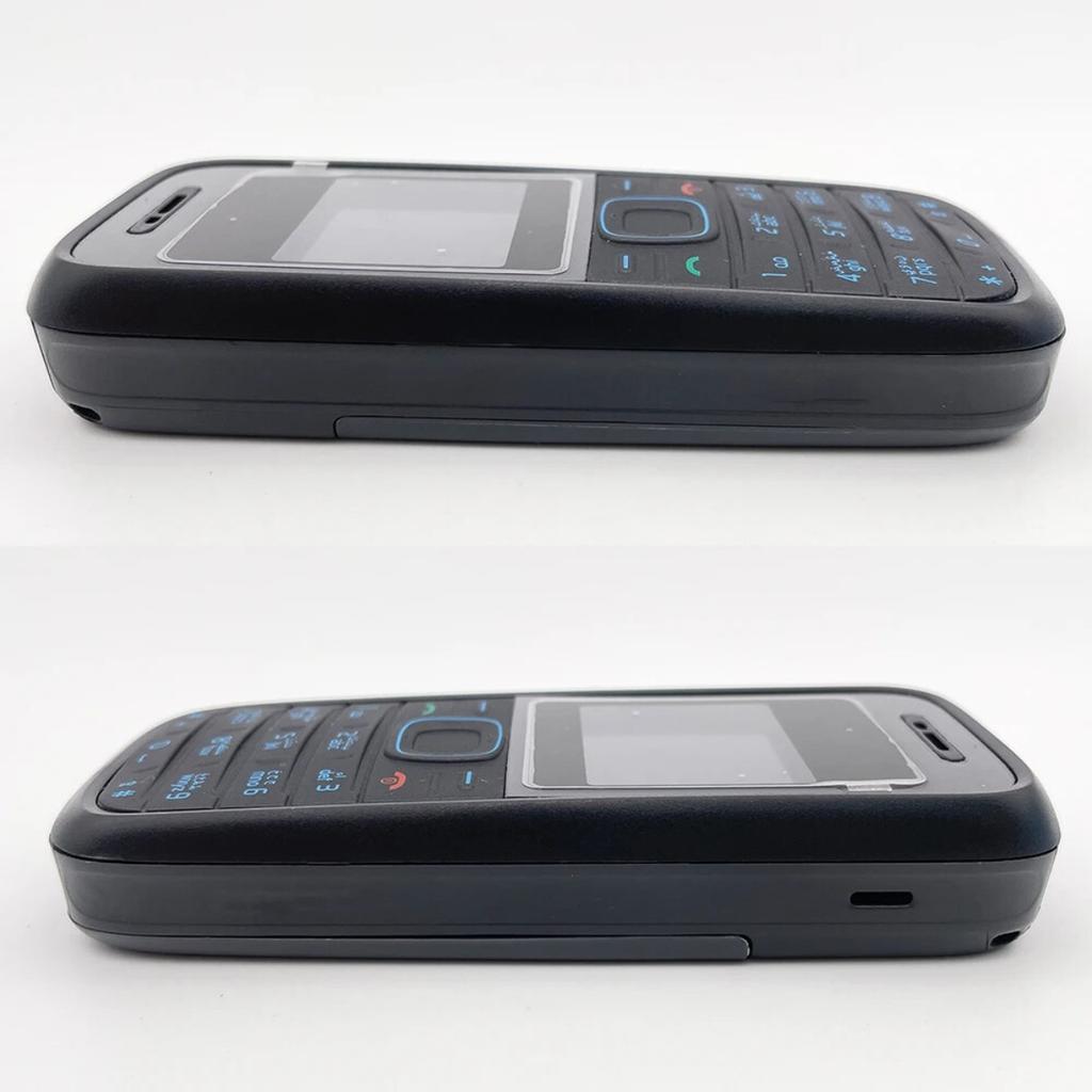 Refurbished Nokia 1208 Unlocked Original 2G GSM 900/1800 Flashlight Keyboard Mobile Phone